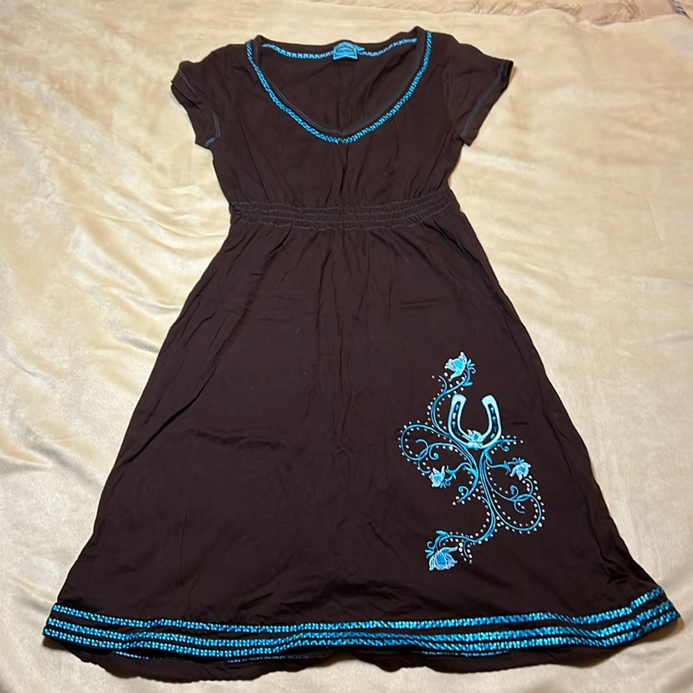Chocolate dress